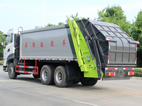 國(guó)六東風(fēng)天龍 20方 壓縮垃圾車(chē) 國(guó)六東風(fēng)天龍 20方 壓縮垃圾車(chē)